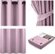 AmeliaHome AMELIAHOME ZASŁONA BLACKOUT EYELETS PINK 140X175 1PC 1