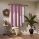 AmeliaHome AMELIAHOME ZASŁONA BLACKOUT EYELETS PINK 140X175 1PC 4