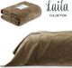 AmeliaHome Narzuta Velvetowa Laila 170x210 Cappuccino 1