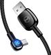 Kabel USB Mcdodo Mcdodo kabel Woodpecker USB - USB-C 1,0 m czarny z automatycznym wyłączaniem CA-5920 1