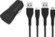 Ładowarka Energizer Energizer Hardcase Ładowarka samochodowa 2USB 2,4A z kablem typ-C i microUSB czarna Lifetime 1