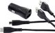 Ładowarka Energizer Energizer Hardcase Ładowarka samochodowa 2USB 2,4A z kablem typ-C i microUSB czarna Lifetime 2