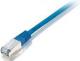 Equip Patchcord, S/FTP, Cat6A, PIMF, HF, 20m, niebieski (605639) 1