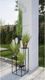 HowHomely Nowoczesny kwietnik stojak czarny 110 cm metalowy HowHomely 6