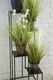 HowHomely Nowoczesny kwietnik stojak czarny 110 cm metalowy HowHomely 7