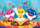 Clementoni Puzzle 60 HappyColor dwustronne Baby Shark 1