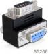 Delock DB-9 - DB-9, Czarny (65266) 1