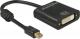 Adapter AV Delock DisplayPort Mini - DVI-I czarny (62605) 1