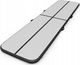 Costway Dmuchany materac gimnastyczny SP37035DE-BK 400 cm x 100 cm x 10 cm czarna 1