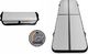 Costway Dmuchany materac gimnastyczny SP37035DE-BK 400 cm x 100 cm x 10 cm czarna 5