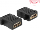 Adapter AV Delock HDMI - HDMI czarny (65509) 1