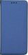 Etui Smart Magnet book Sam S21 Ultra niebieski/blue 1