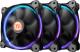 Wentylator Thermaltake Riing 12 LED RGB 3-pack + Hub (CL-F042-PL12SW-B) 1