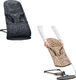 BabyBjorn Leżaczek Bliss Mesh Antracytowy/Leopard + Poszycie do leżaczka 1