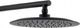Zestaw prysznicowy YokaHome Zestaw natrysk bateria prysznicowa z deszczownicą 25 cm - Yoka (BP.BERGEN 25 BLK) 8
