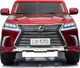 Pojazd Lexus LX570 Lakierowany Czerwony 12