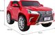 Pojazd Lexus LX570 Lakierowany Czerwony 2