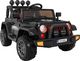 Pojazd Terenowy Full Time 4WD Czarny 12