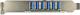 Kontroler Delock PCIe 2.0 x1 - 7x USB 3.0 (89377) 3