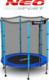 Trampolina ogrodowa Neo-Sport NS-04Z200F z siatką zewnętrzną 4.5 FT 140 cm 7