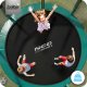Trampolina ogrodowa Neo-Sport NS-14C181 z siatką wewnętrzną 14.5 FT 435 cm 6