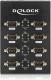 Adapter USB Delock USB - RS-232 x8 Czarny  (61860) 2