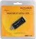 Adapter USB Delock USB - eSATA / SATA Czarny (61711) 1
