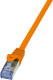 LogiLink Patchcord, CAT6A, S/FTP, PIMF, 3m, pomarańczowy (CQ3068S) 1