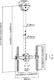 Fiber Novelty Uchwyt sufitowy FN T1400 32'' - 55'' 12