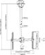 Fiber Novelty Uchwyt sufitowy FN T600 37'' - 70'' 7