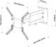 Ergosolid Uchwyt ścienny Telfor 23'' - 55'' 5