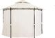 Beliani Pawilon ogrodowy 350 cm beżowy PORTEL 2