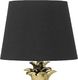 Lampa stołowa Beliani Lampa stołowa ceramiczna złota PINEAPPLE 2