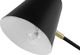 Lampka biurkowa Beliani czarna  (148525) 3