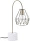 Lampa stołowa Beliani srebrna (83451) 5