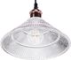 Lampa wisząca Beliani Lampa wisząca szklana CURONE 3