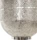 Lampa wisząca Beliani Lampa wisząca metalowa srebrna MARINGA 3