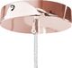 Lampa wisząca Beliani Lampa wisząca 18-punktowa metalowa miedziana MAGUSE 4