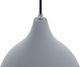 Lampa wisząca Beliani Lampa wisząca betonowa szara LAMBRO 4