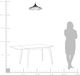 Lampa wisząca Beliani Lampa wisząca metalowa czarna MAZARO 2