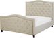 Beliani Łóżko tapicerowane 160 x 200 cm beżowe AUREL 1