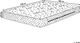 Beliani Materac kieszeniowy 160 x 200 cm twardy GLORY 9