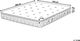 Beliani Materac kieszeniowy memory foam ze zdejmowalnym pokrowcem 160 x 200 cm LUXUS 8