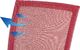 Krzesło biurowe Beliani Relief Czerwone 4