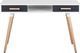 Biurko Beliani Frisco Biało-Beżowe 120 cm x 50 cm 3