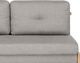 Beliani Sofa rozkładana jasnoszara EDLAND 3