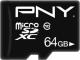 Karta PNY Performance Plus MicroSDXC 64 GB Class 10  (SDU64G10PPLX-EF) 1
