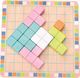 AdamToys Układanka tetris 6