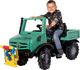Rolly Toys Ciężarówka Samochód na Pedały Unimog Mercedes-Benz Wyciągarka 8