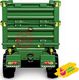 Rolly Toys Rolly Toys Przyczepa Wywrotka Rolly Multi John Deere 3 osiowa 8
